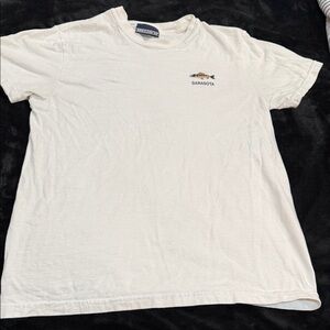 Sarasota Graphic Crewneck Short Sleeve Tee - White